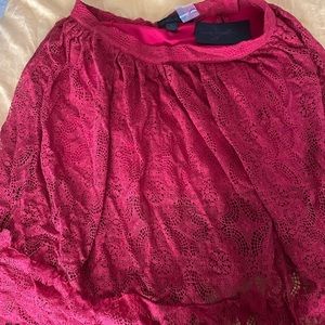 Vixen southern gothic lace skirt